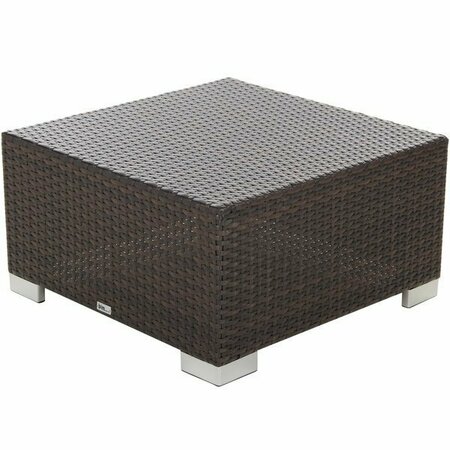 BFM SEATING Aruba Java Wicker Ottoman 163PH5106JV